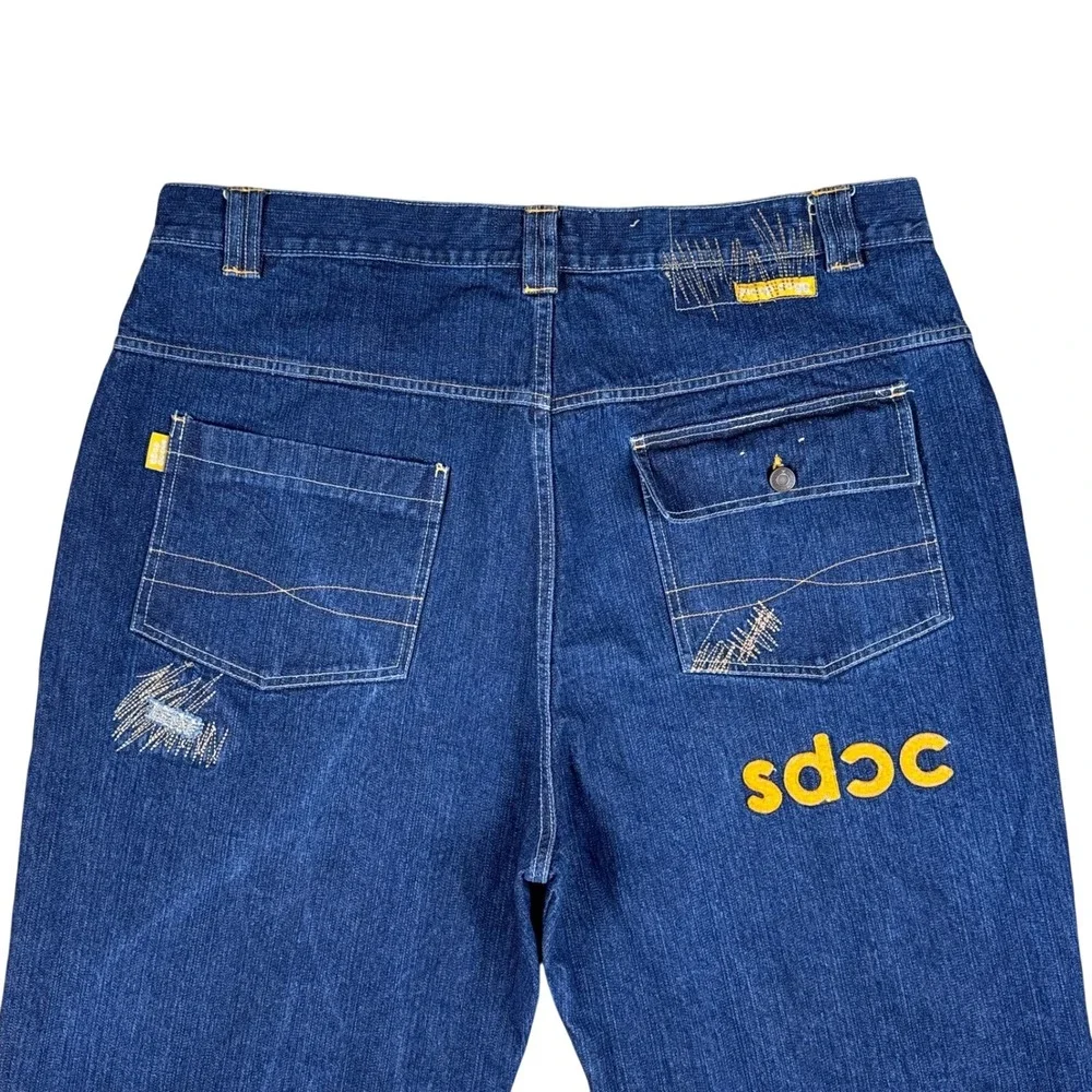 Snoop Dogg SDCC Men's Jeans Size 41x31.5 Blue Y2K Hip Hop Baggy‎ Denim Vintage